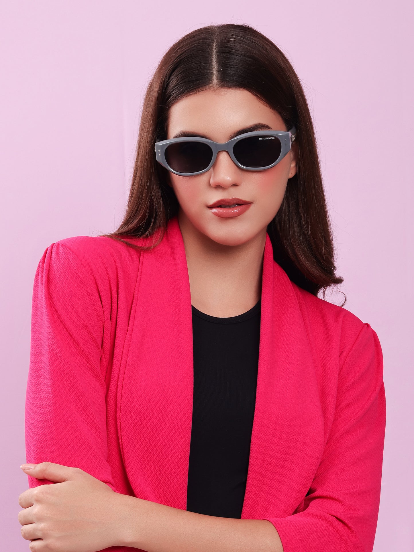 Monster Urban Slate Cat-Eye Sunglasses