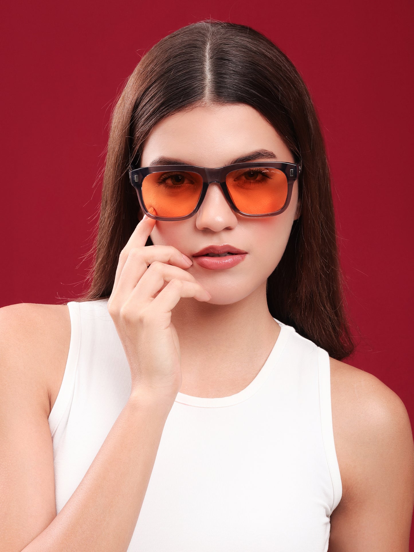 Jacobs Amber Vision Square Sunglasses