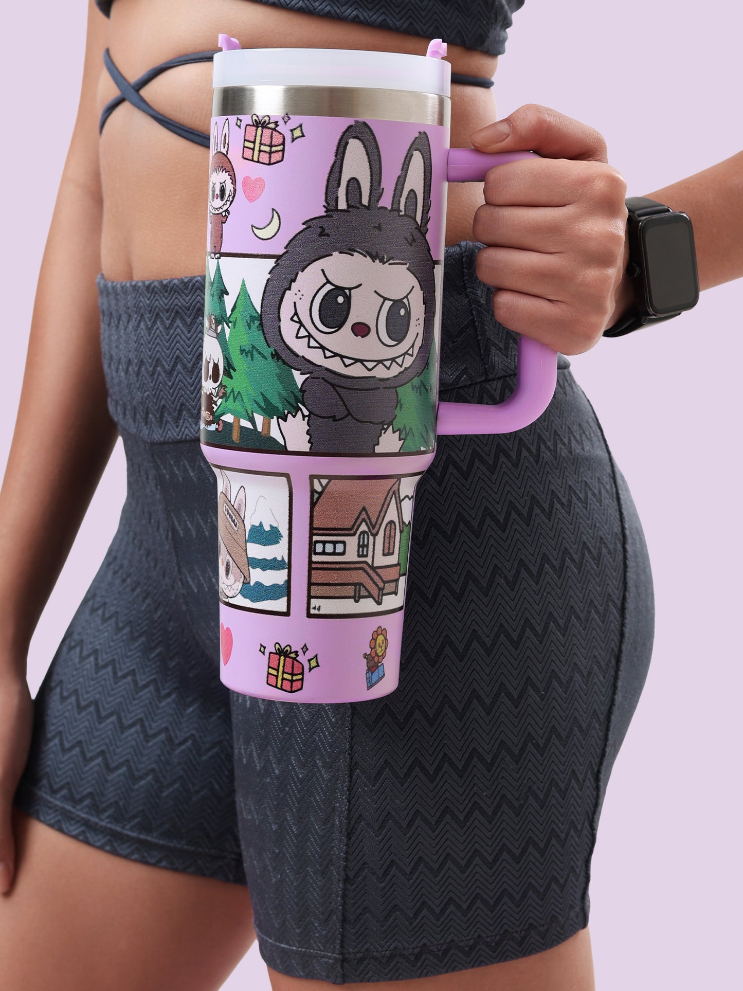 LABUBU “Forest Vibes” Lilac  Sipper