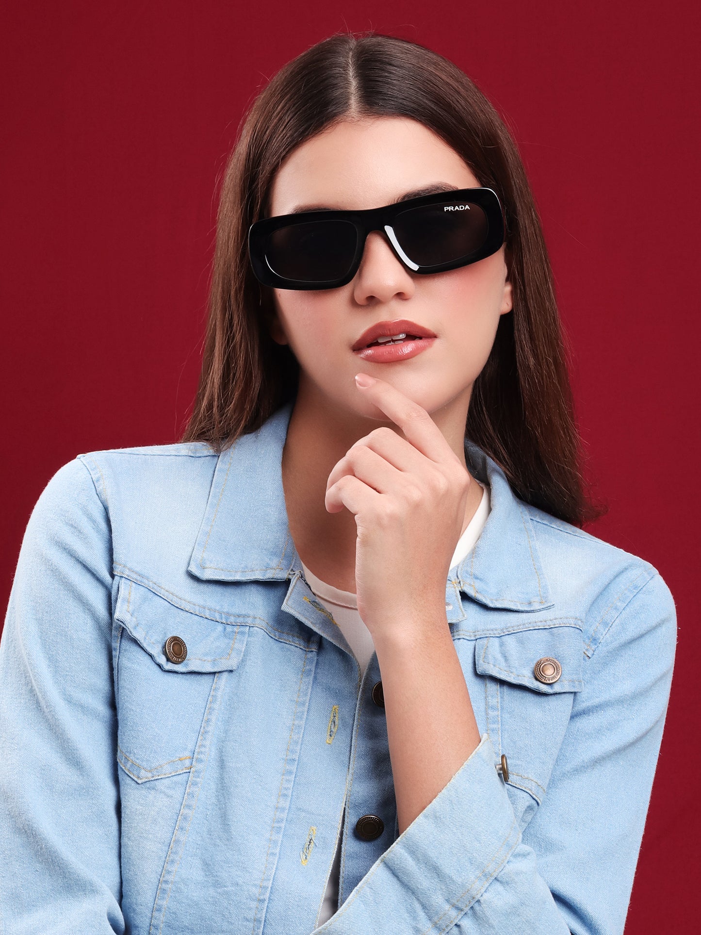 Sunshine Bold Rectangular Sunglasses