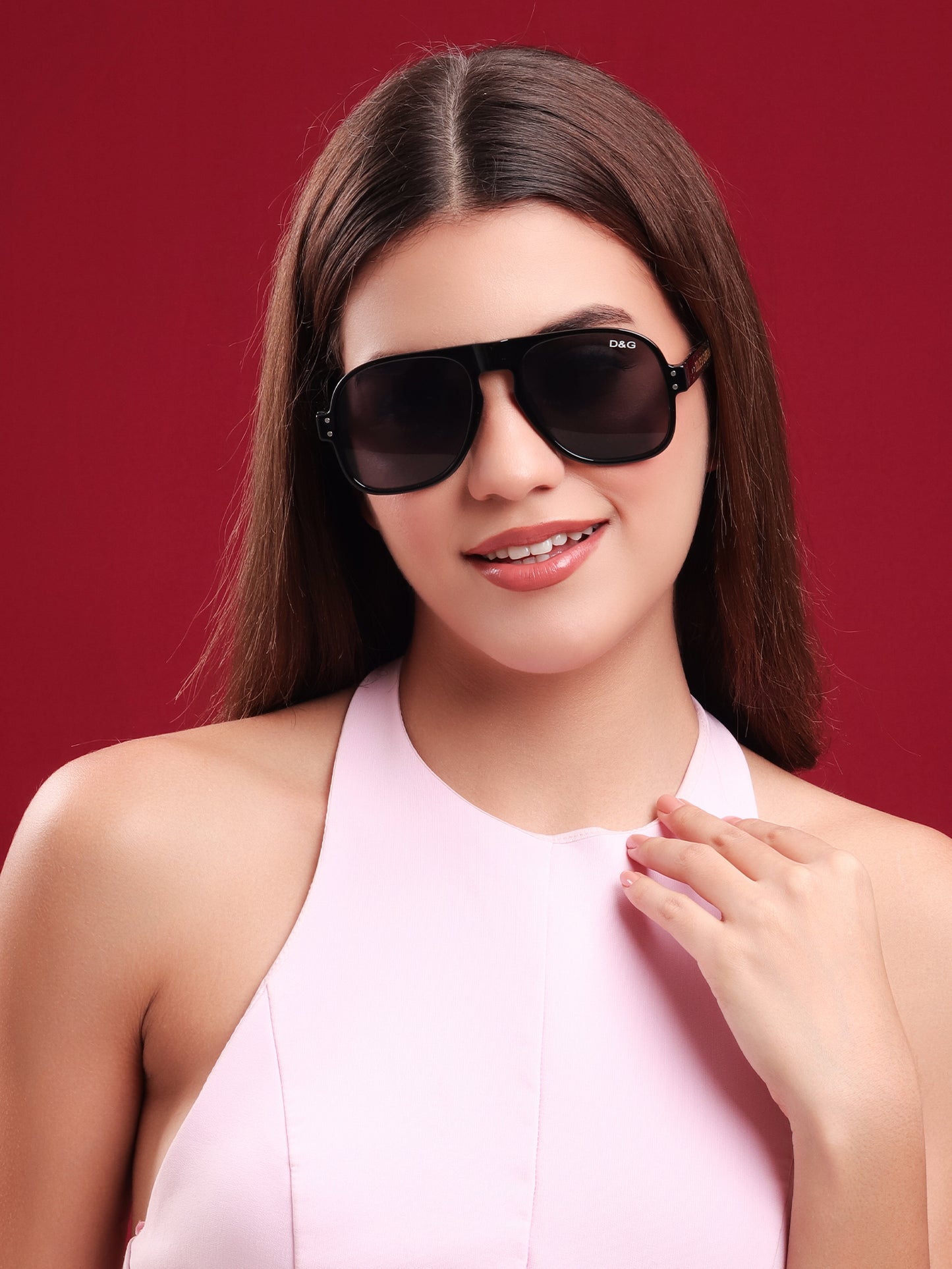 Cat-Eye Leopard Print Sunglasses