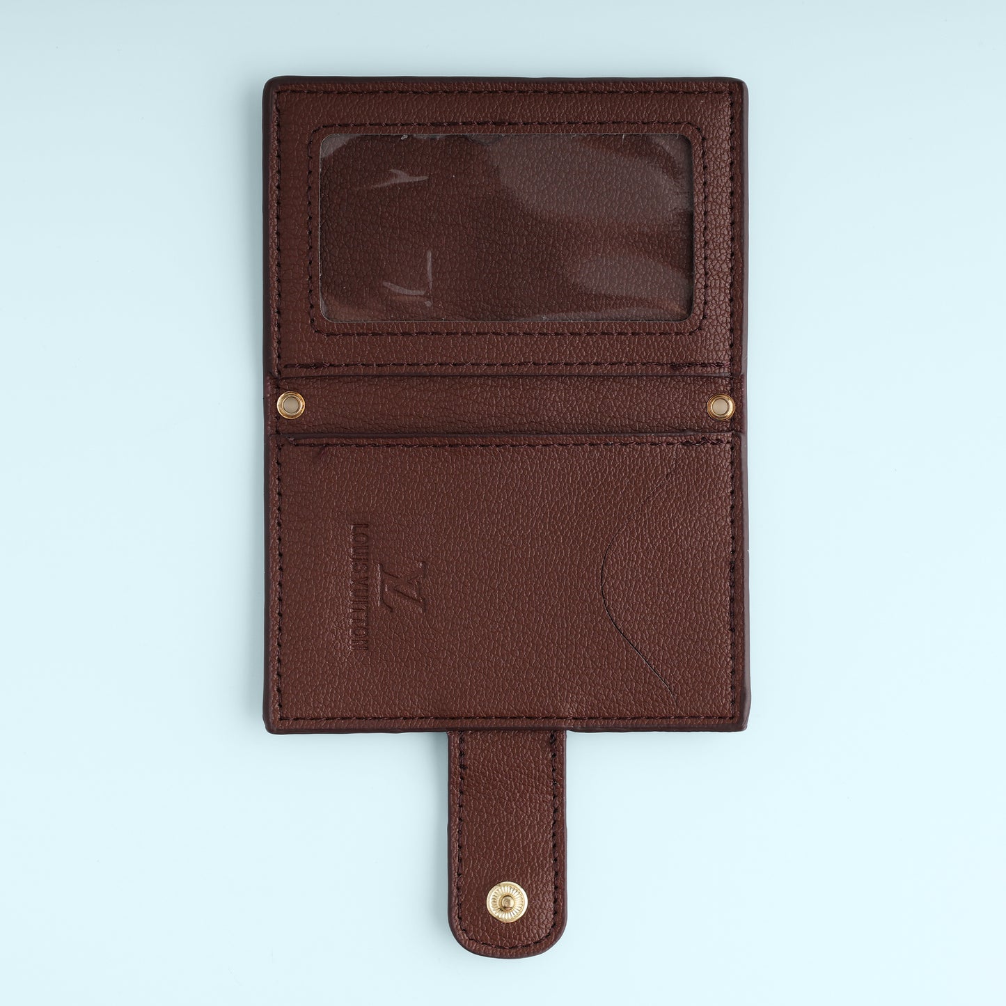 Heritage Monogram Strap Wallet