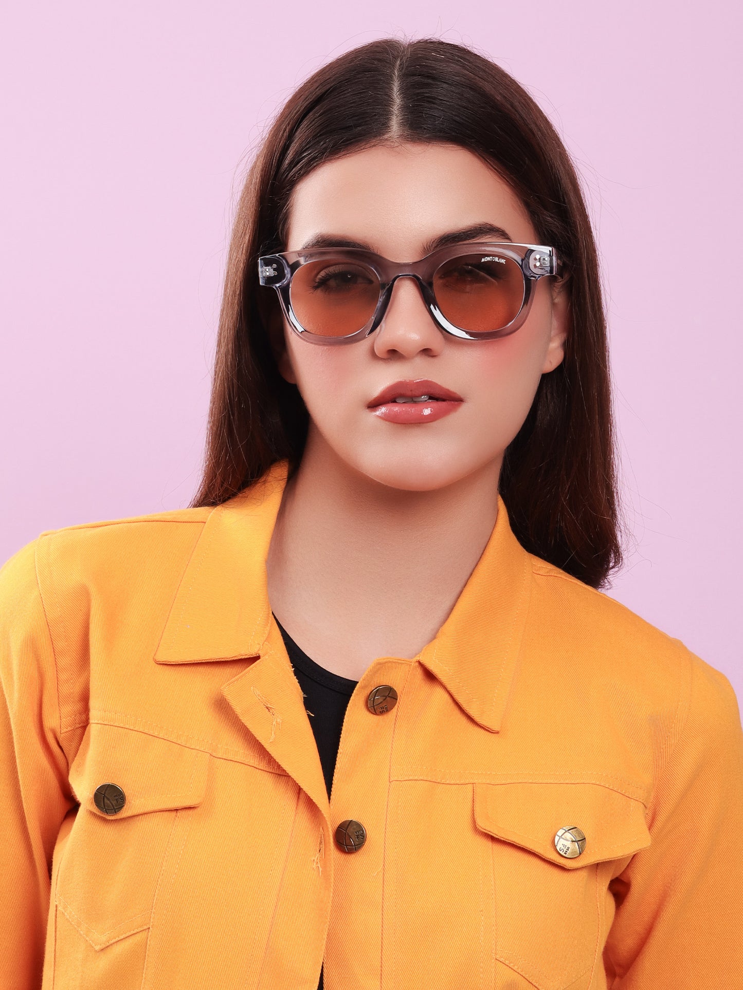 Frosted Caramel Sunglasses