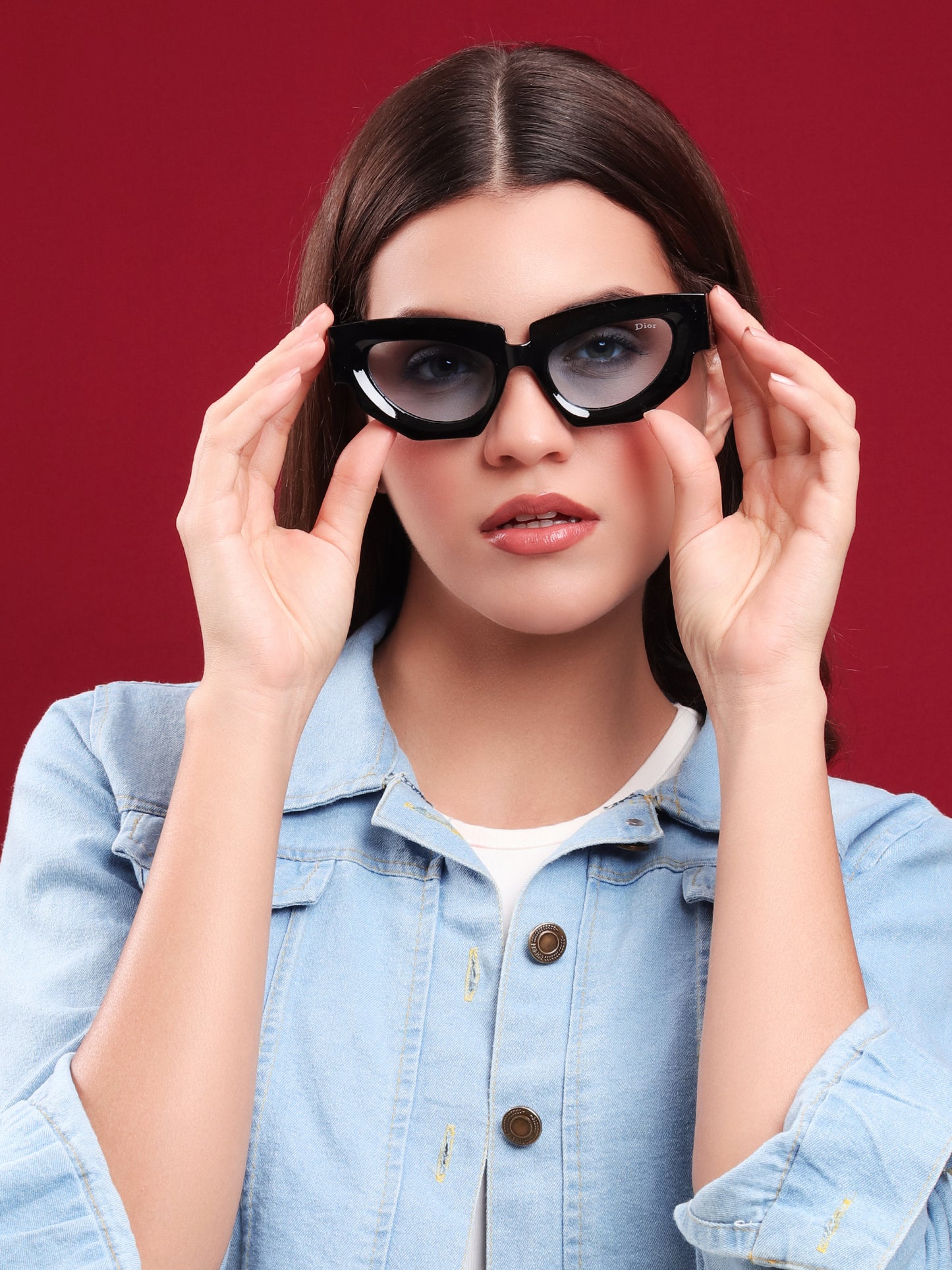 “Arctic Vision” Cat-Eye Sunglasses