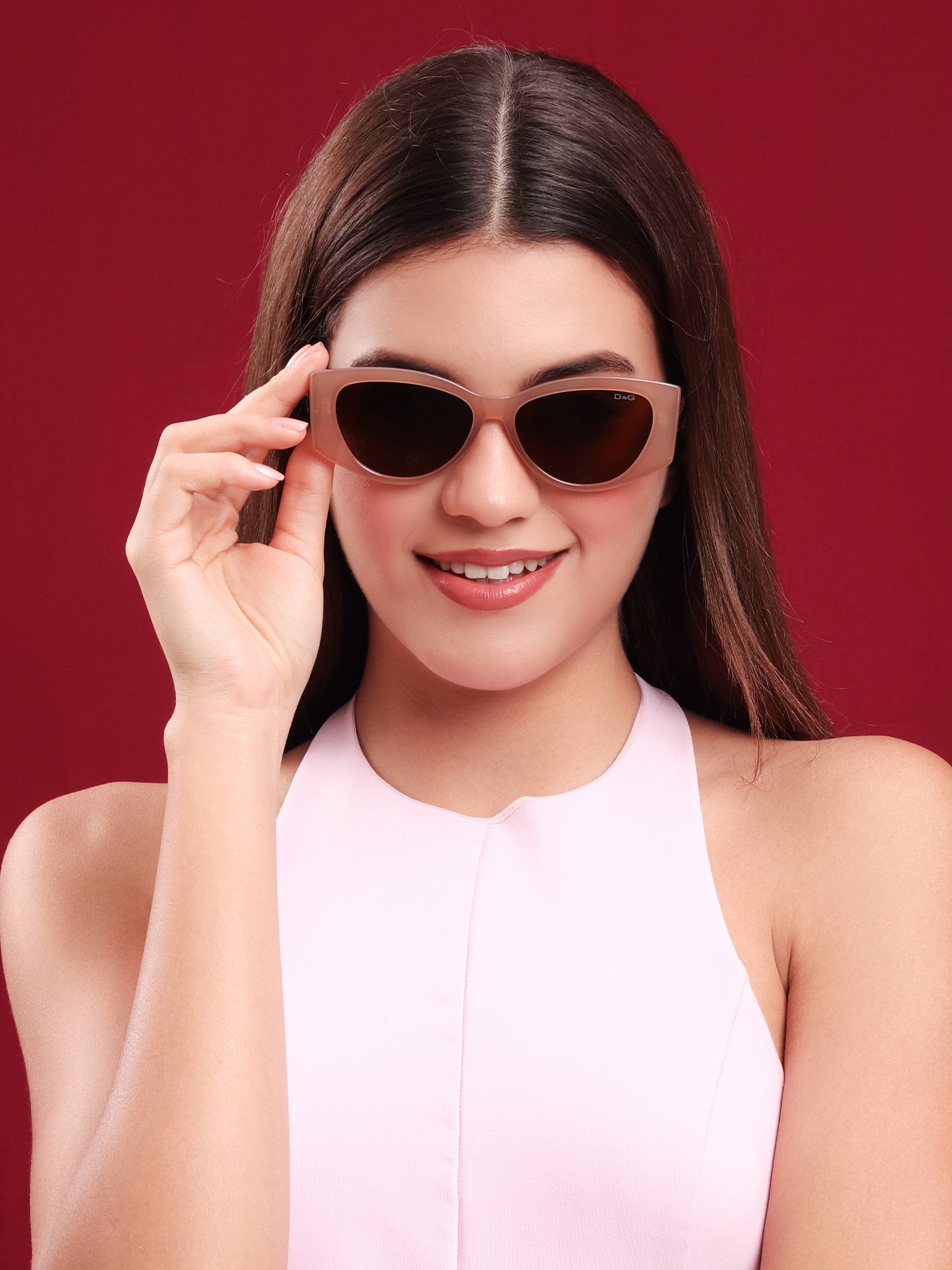 Mocha Tortoiseshell Cat-Eye Sunglasses