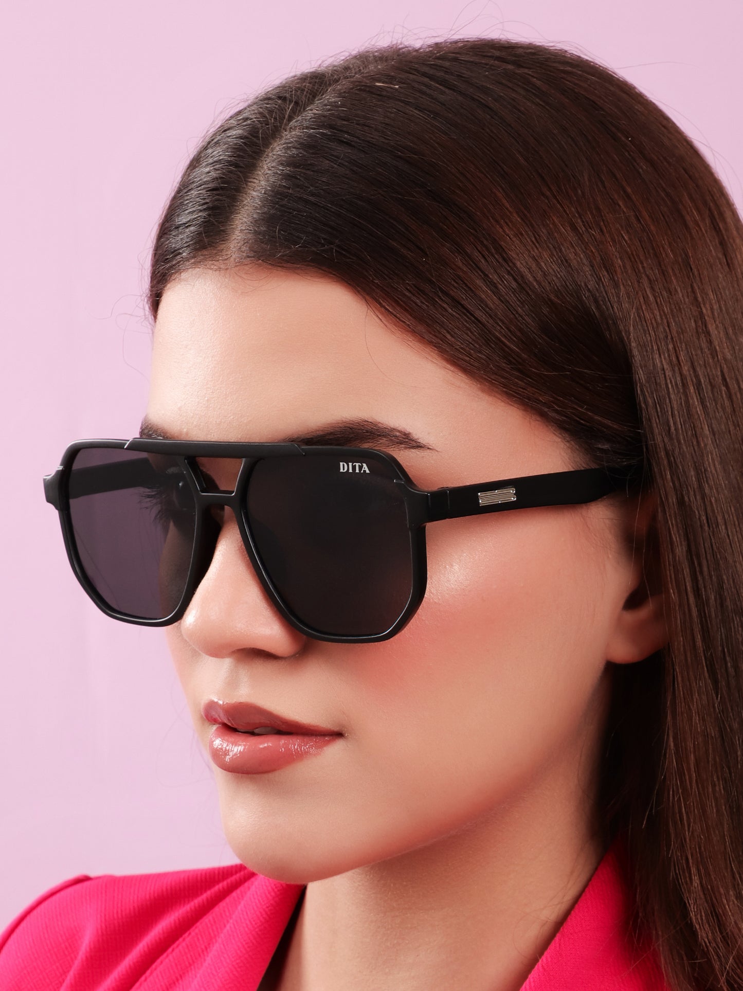 Midnight Noir Aviator Sunglasses