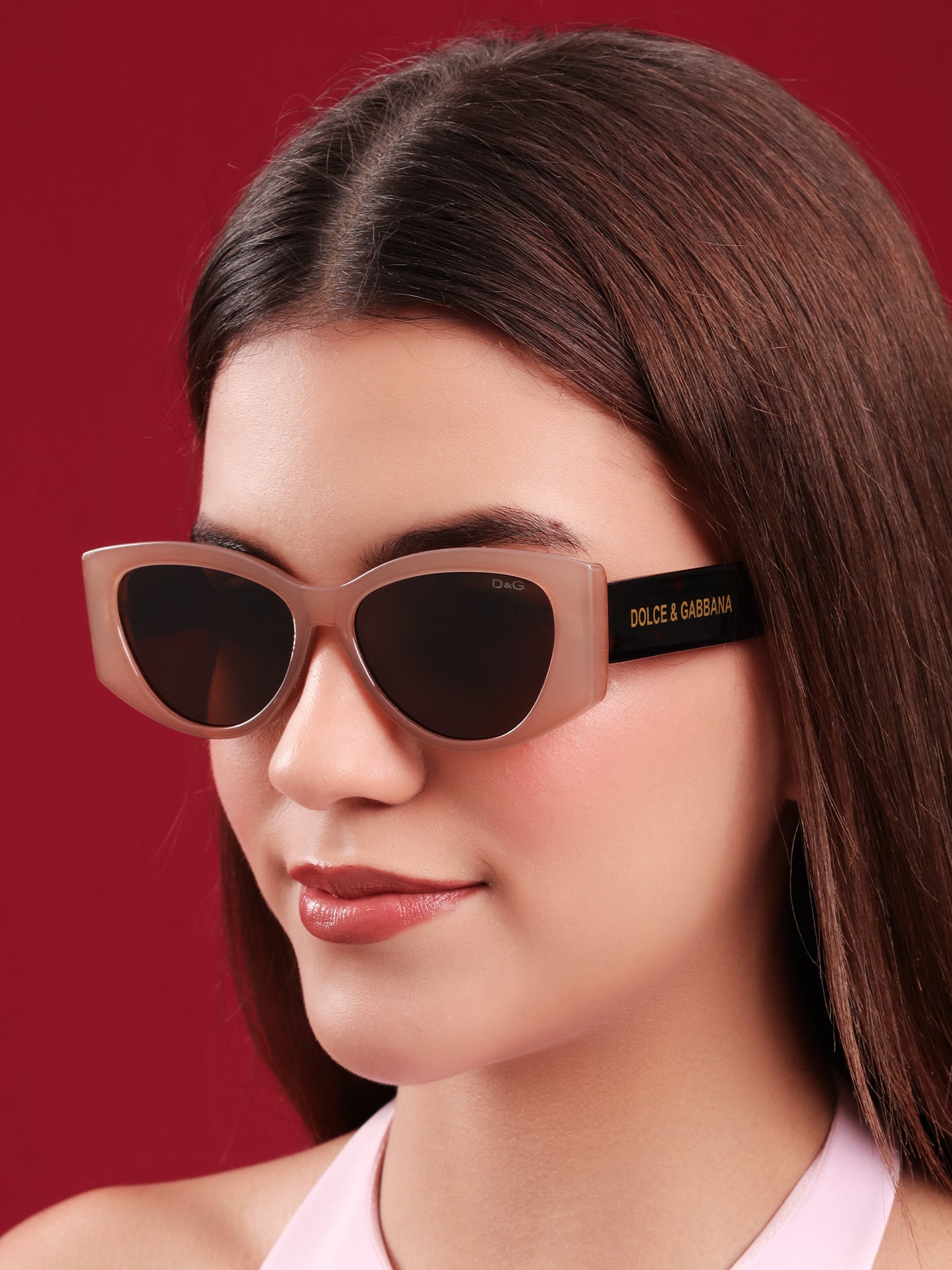 Mocha Tortoiseshell Cat-Eye Sunglasses