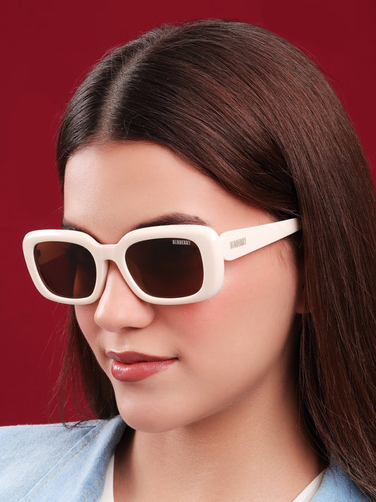 Classic Rectangular Sunglasses by Burberry