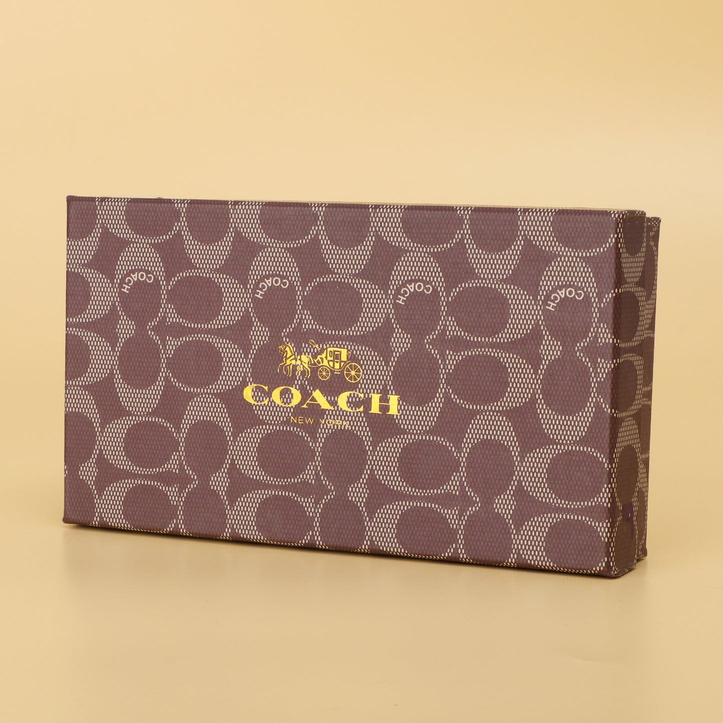 Coach White Quilted Zip-Around Wallet