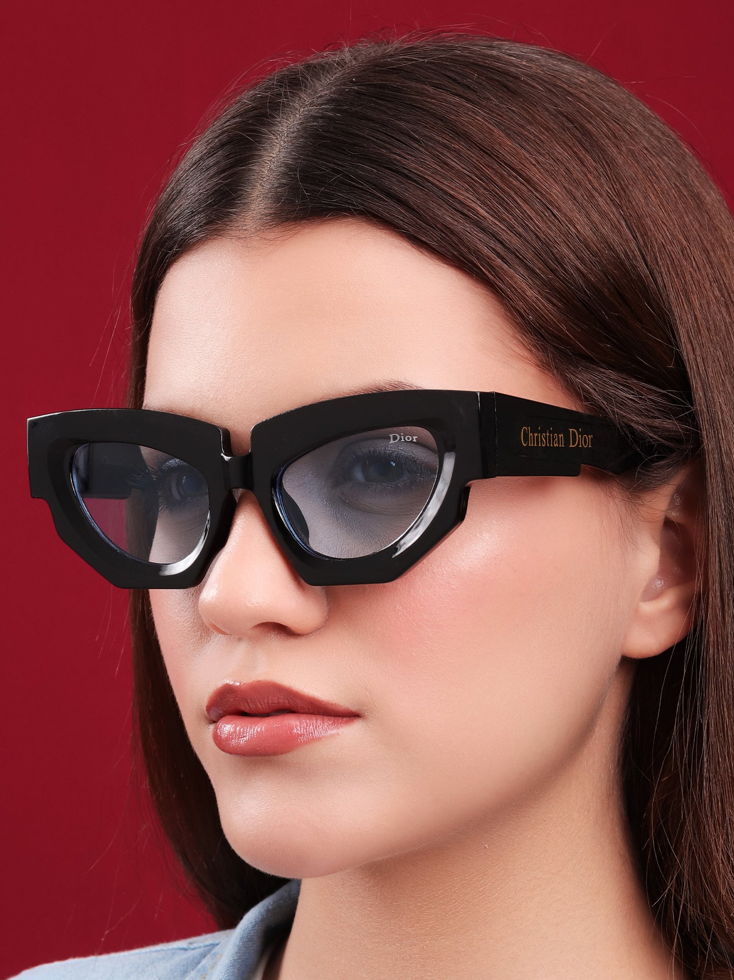 “Arctic Vision” Cat-Eye Sunglasses