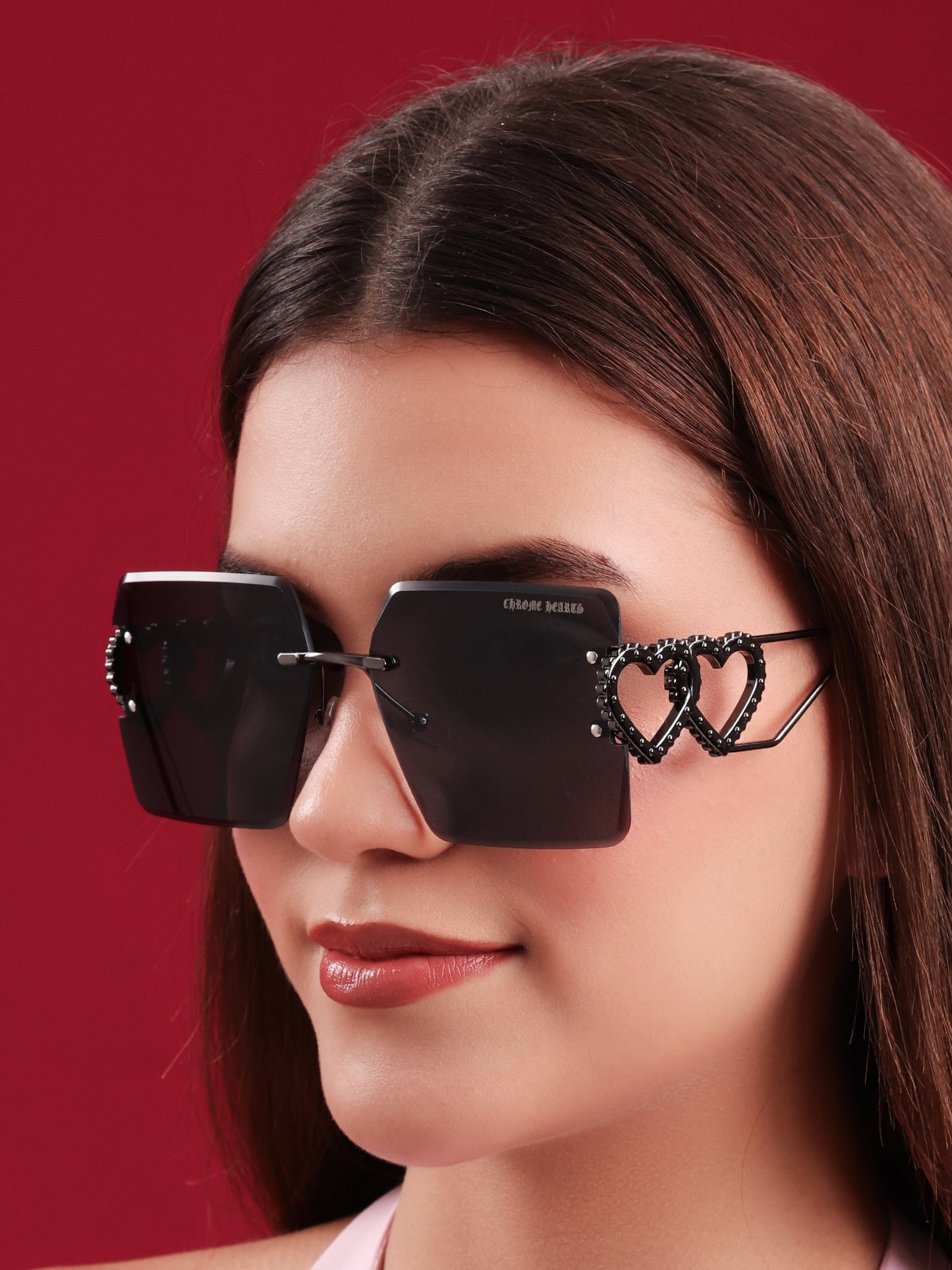 Noir Heart Statement Shades