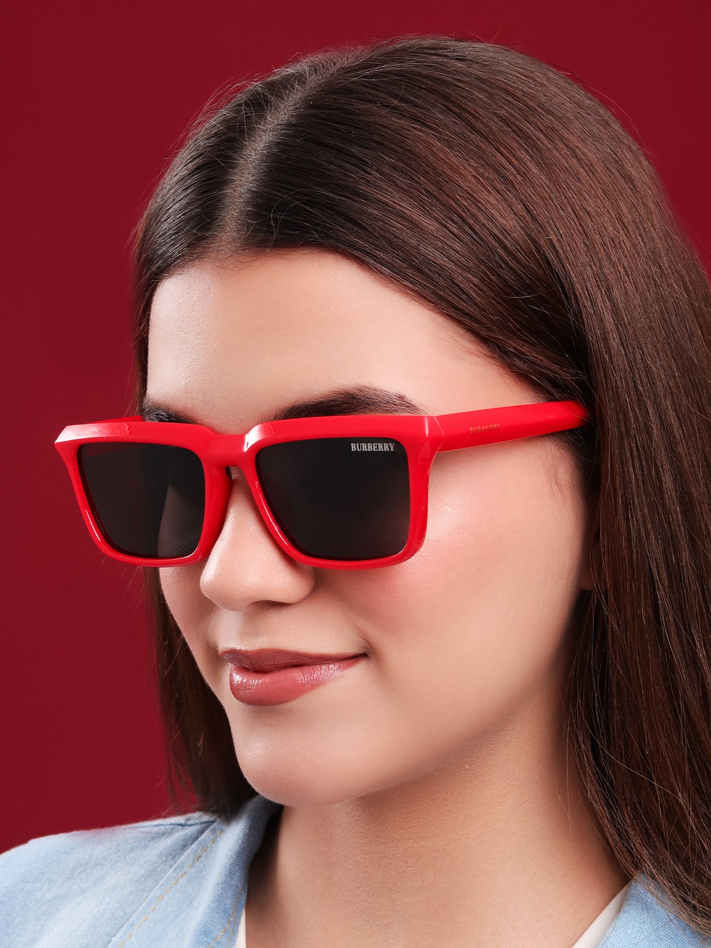 Scarlet Bold Rectangular Sunglasses