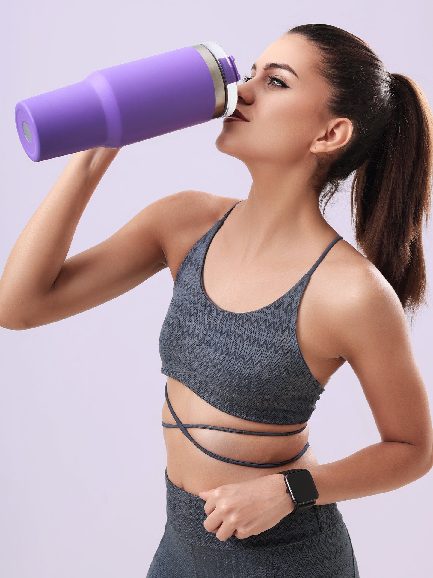 Violet Surge Travel Sipper