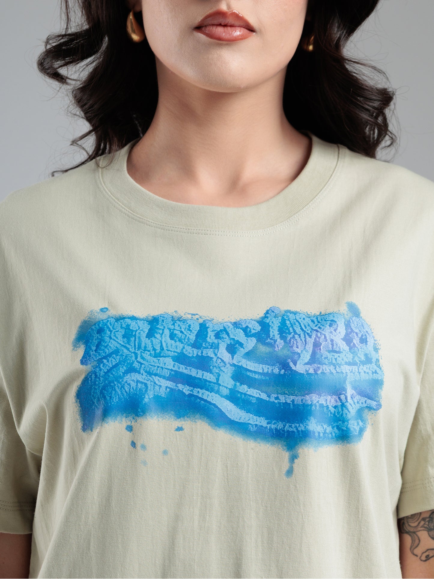 Sandstone Bluewave Graphic T-Shirt