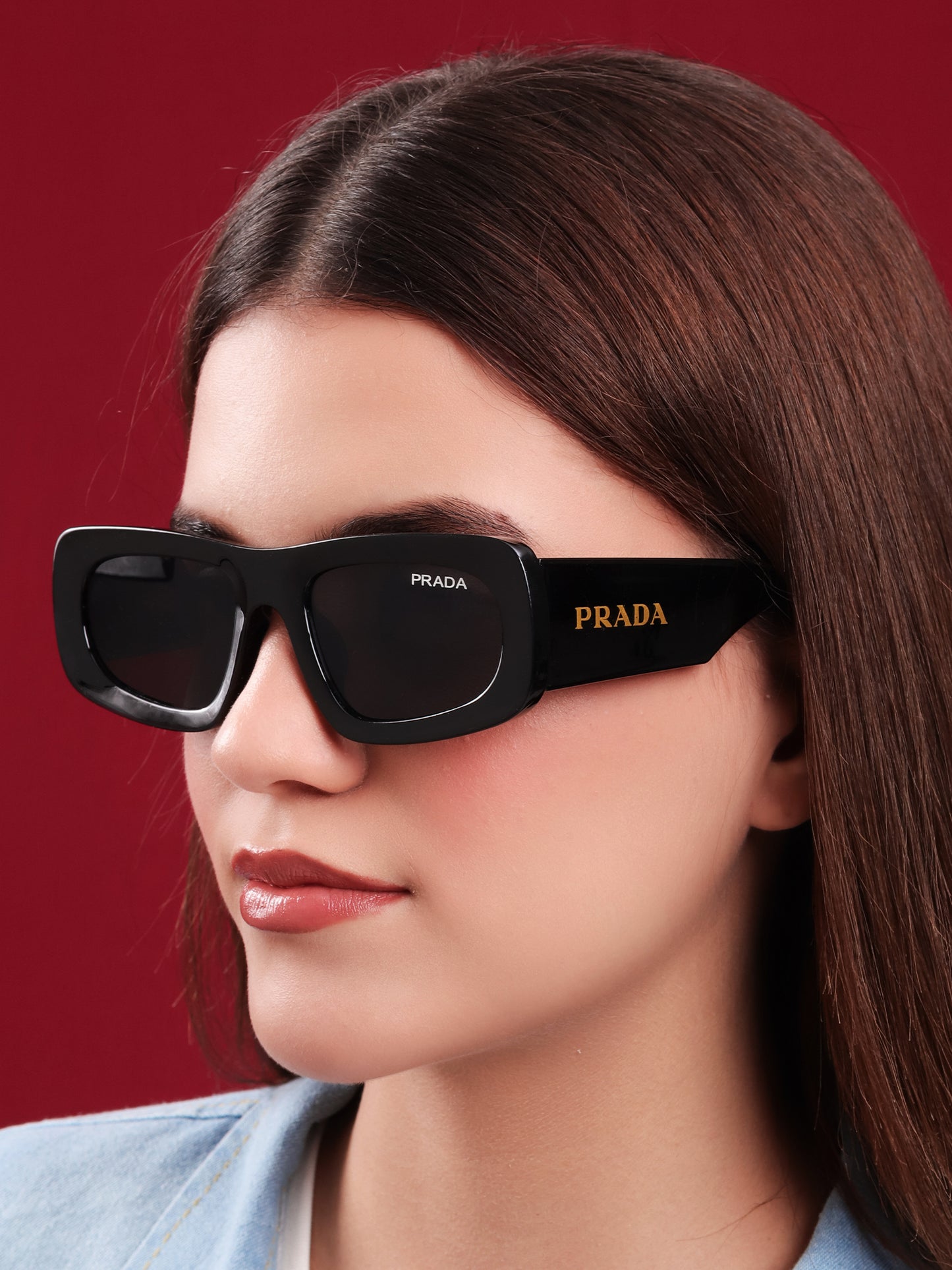 Sunshine Bold Rectangular Sunglasses