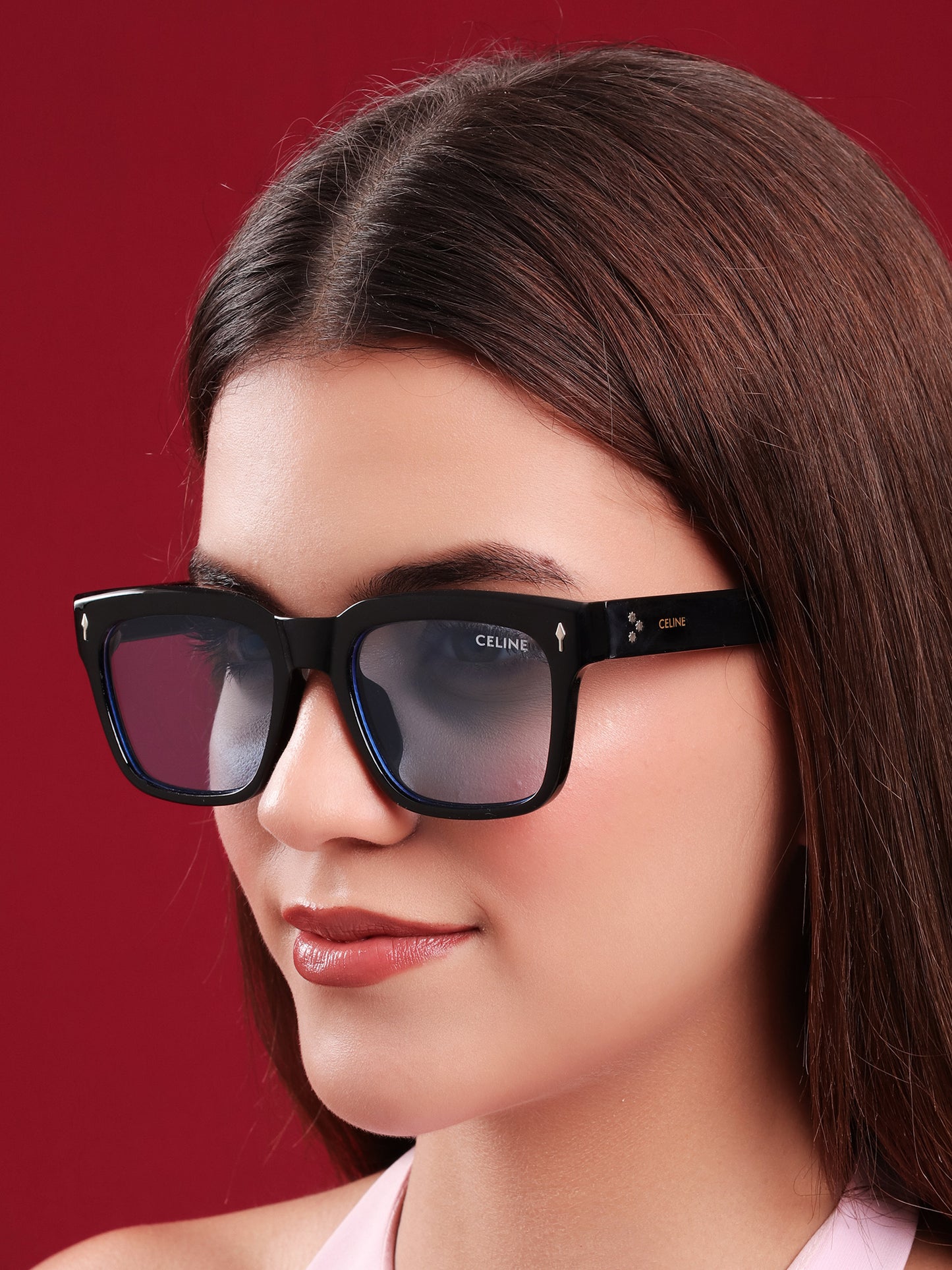 Shadow Square Sunglasses – Sky Tint Edition