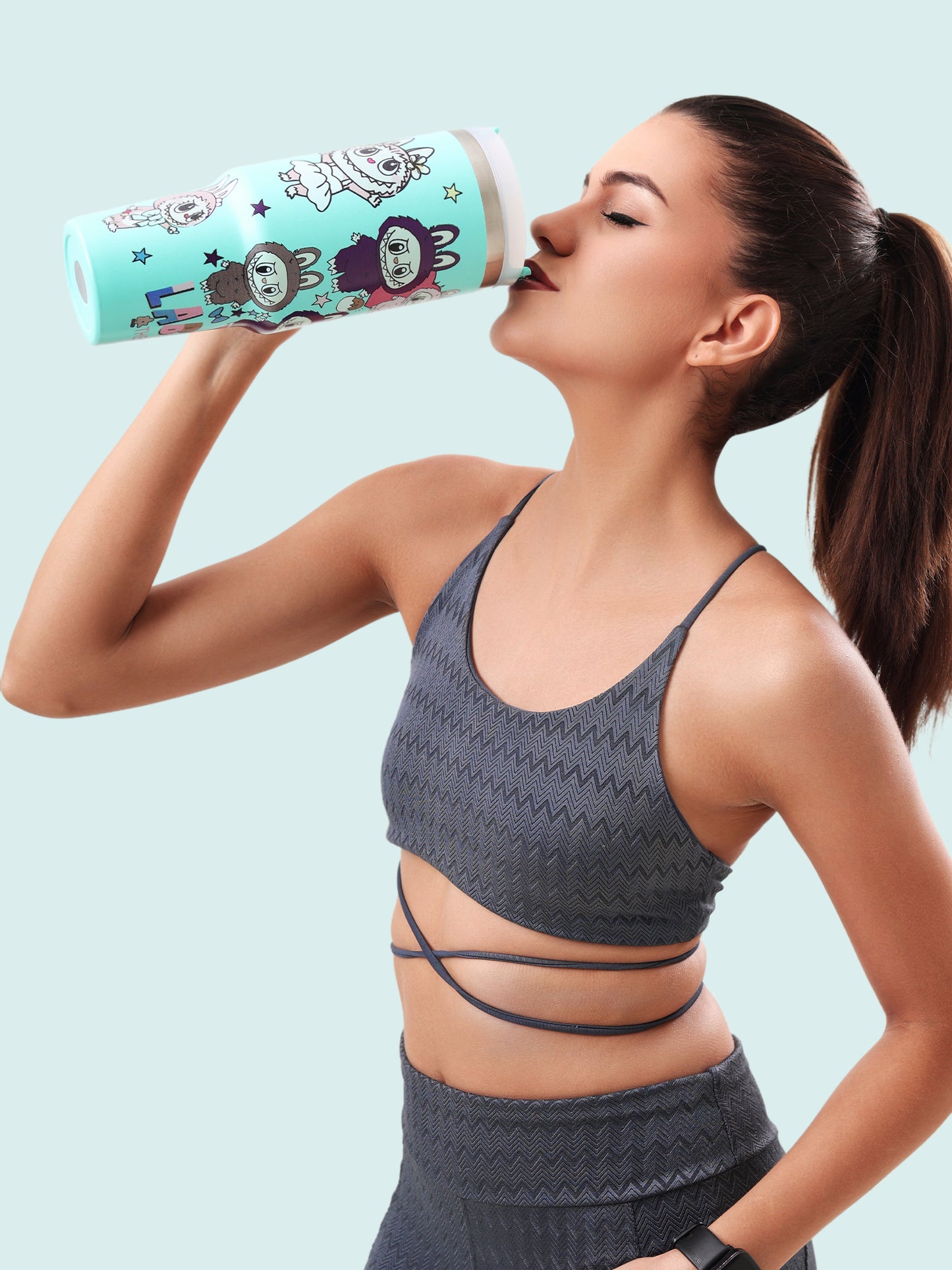 LABUBU “The Monsters” Aqua  Sipper