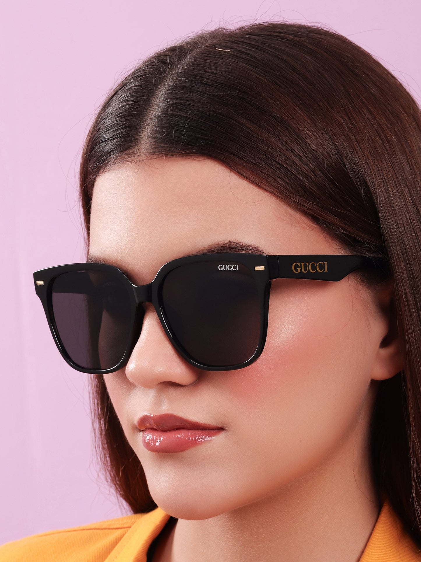 Black Square Luxe Sunglasses