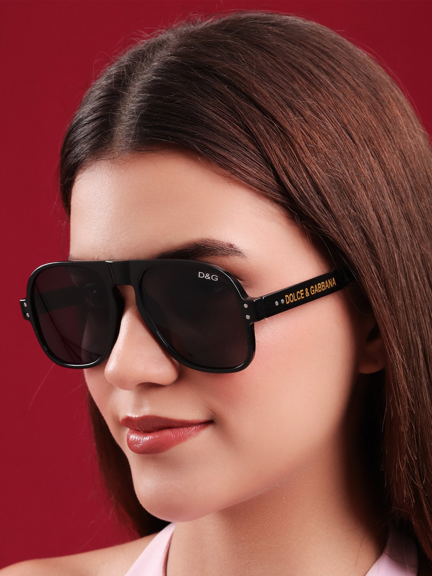 Cat-Eye Leopard Print Sunglasses