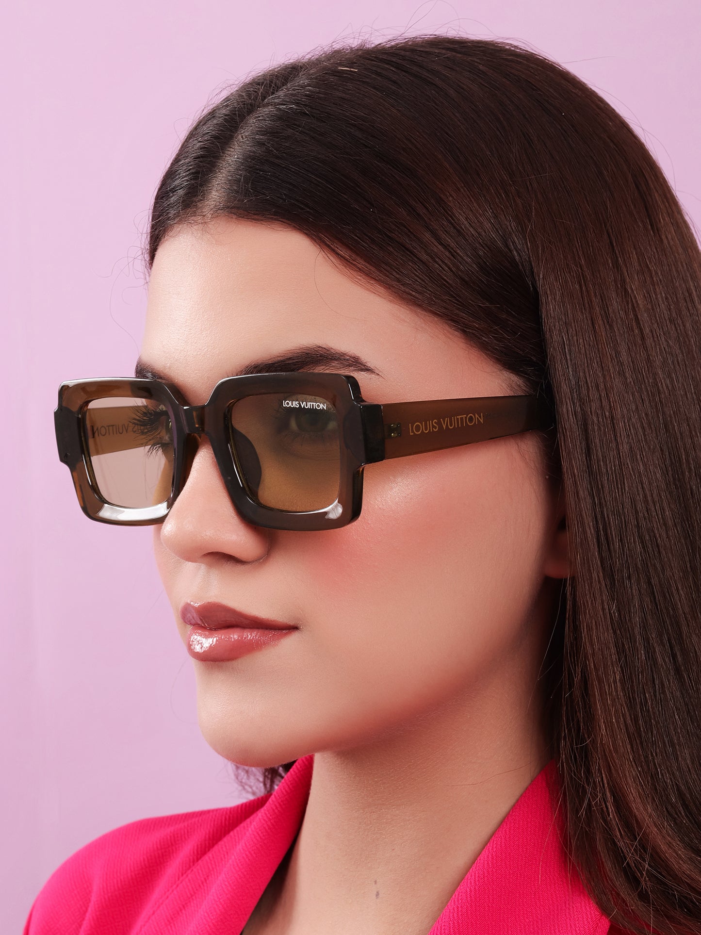 Vuitton Olive Square Sunglasses