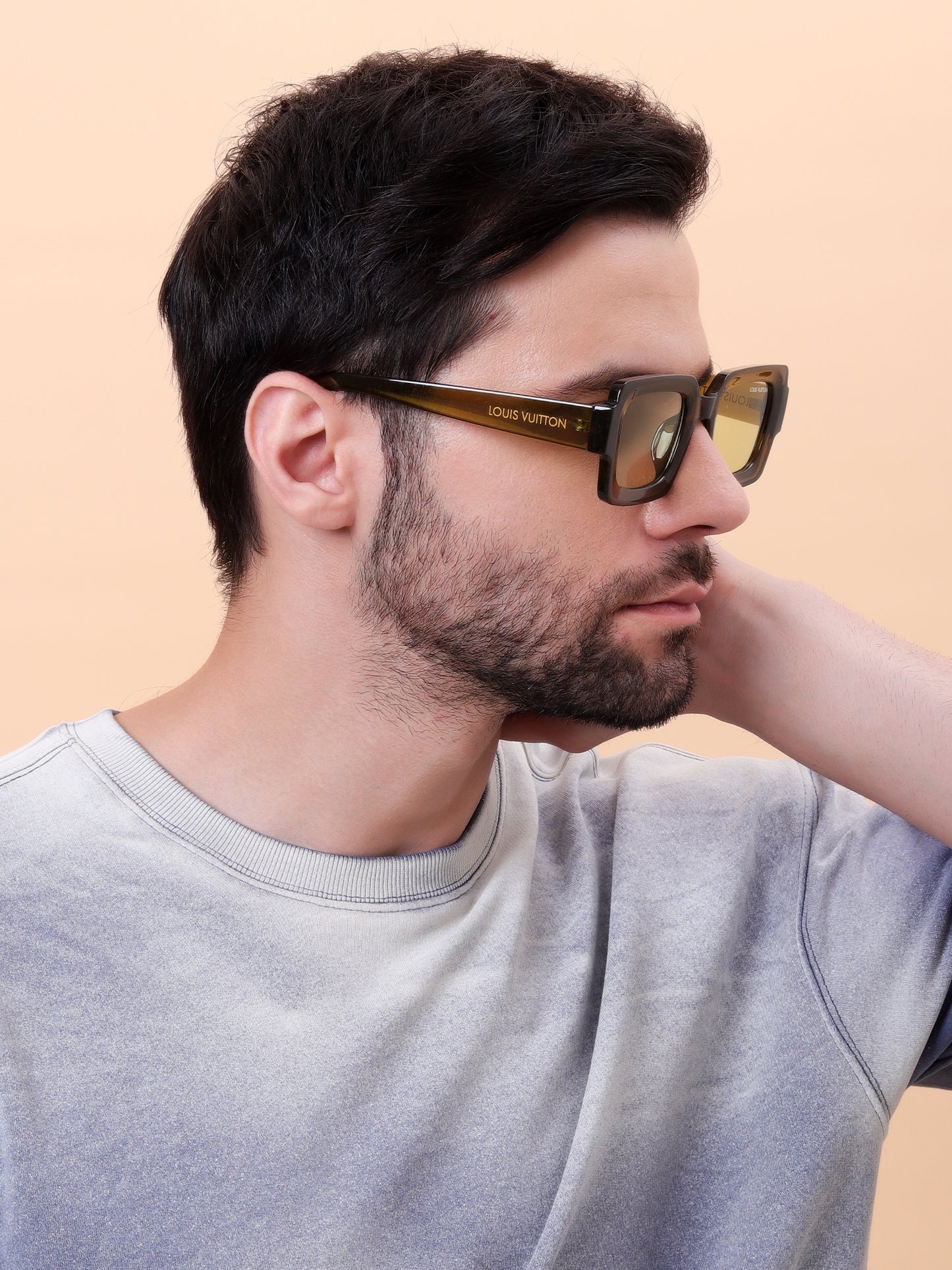 Vuitton Olive Square Sunglasses