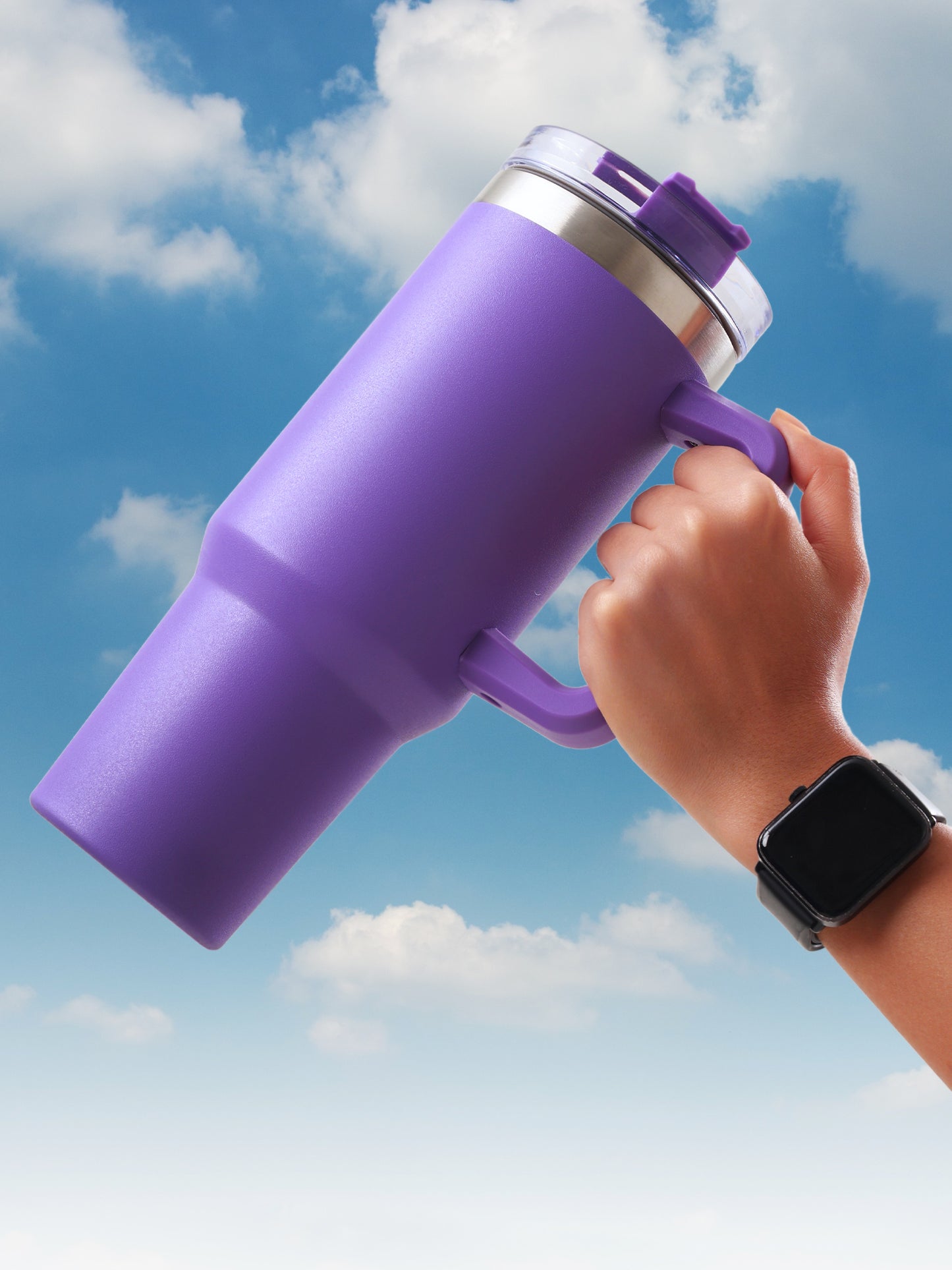 Violet Surge Travel Sipper