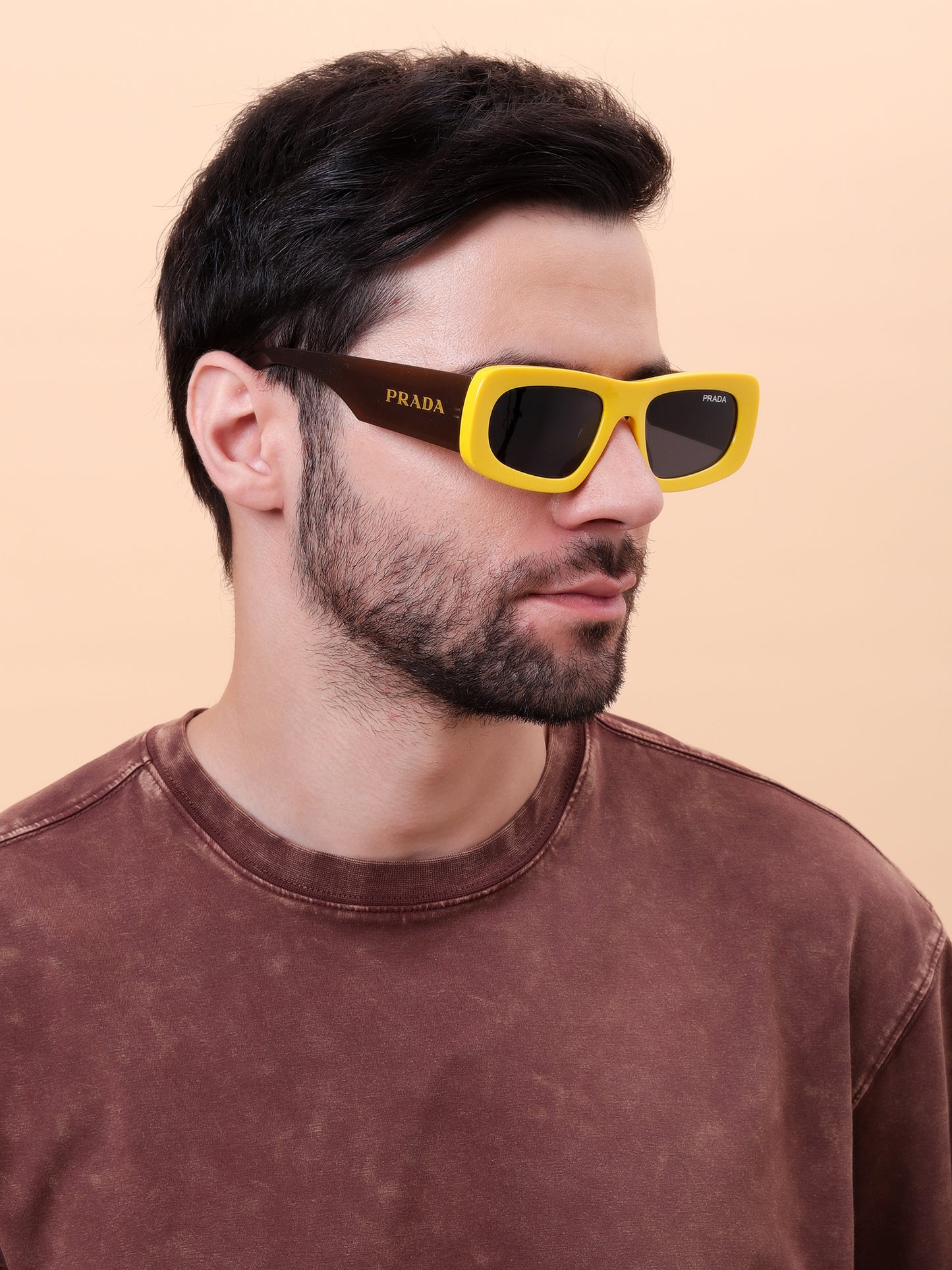 Bold Rectangular Sunglasses