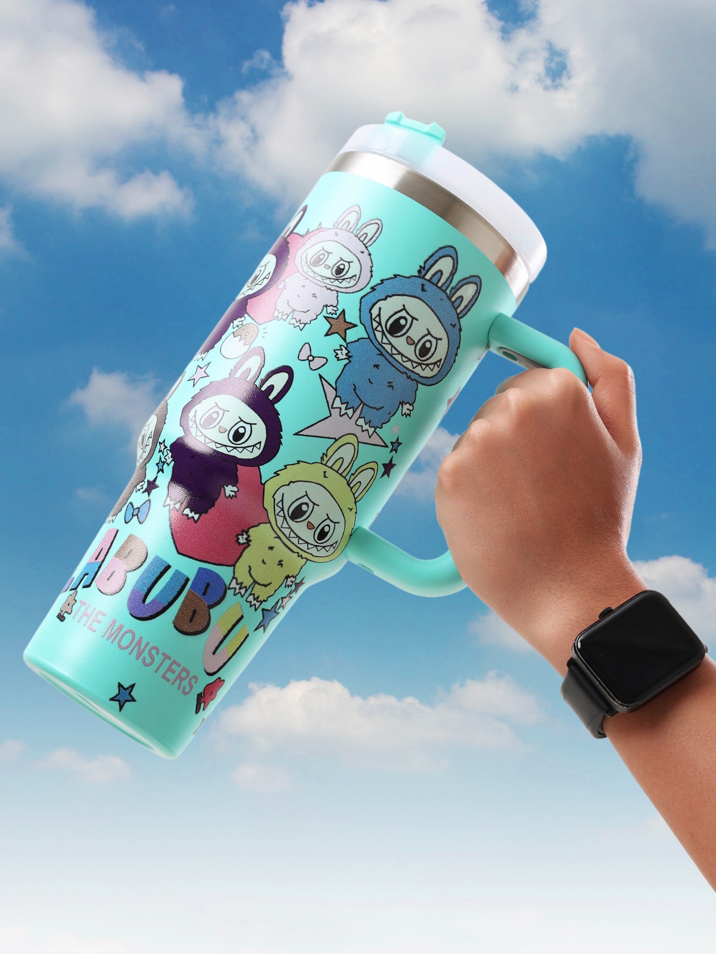 LABUBU “The Monsters” Aqua  Sipper