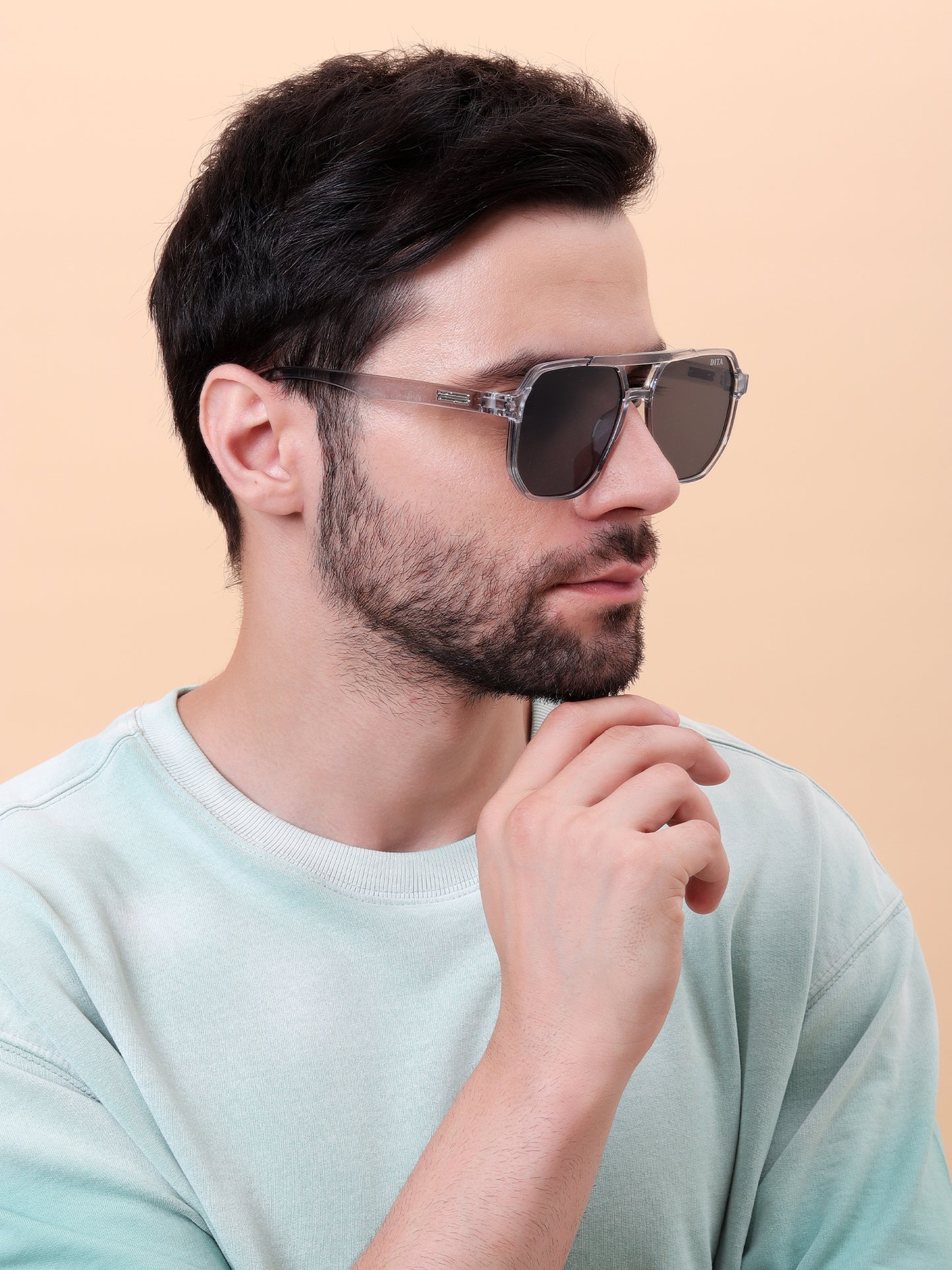 Clear Vision Aviator Sunglasses