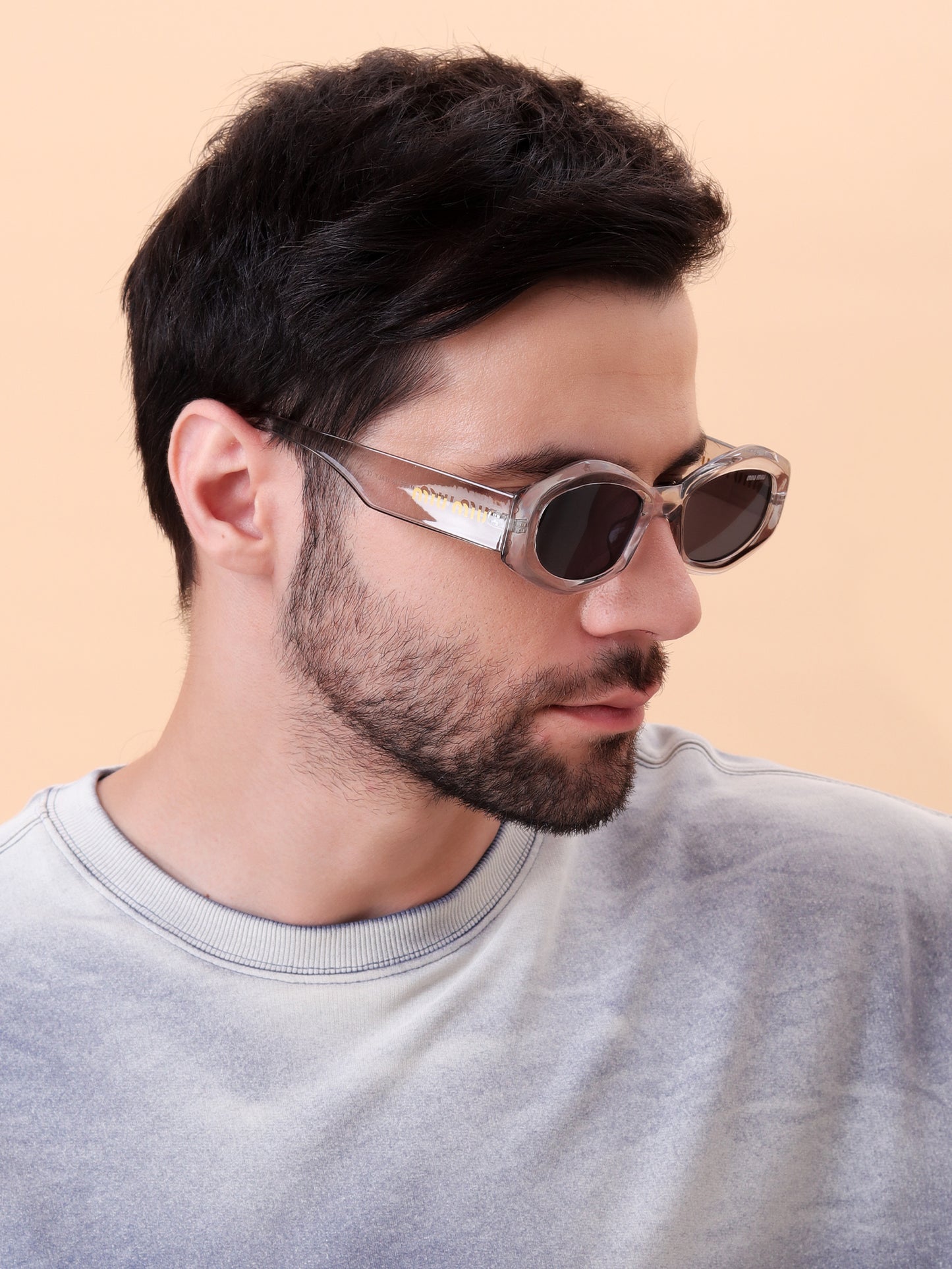 Crystal Cat-Eye Sunglasses