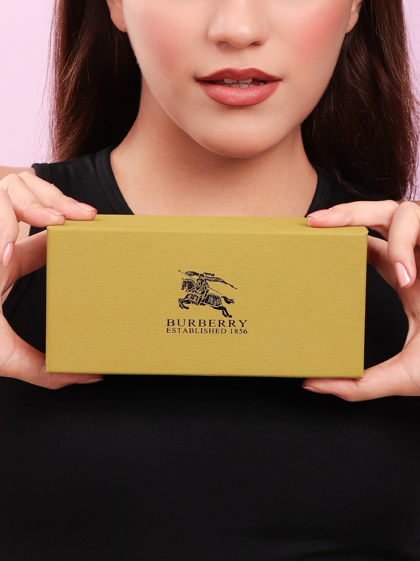 Arctic White Rectangular Sunglasses by Burberry