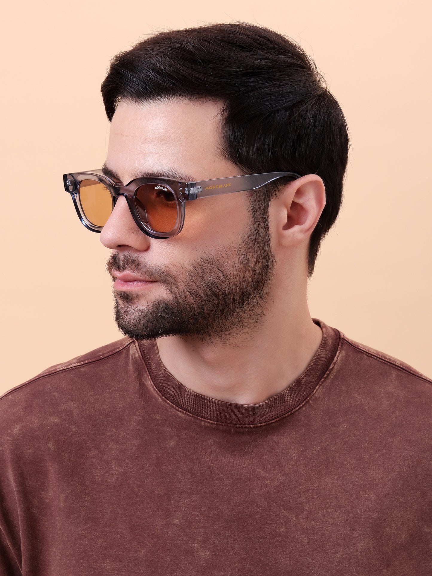 Frosted Caramel Sunglasses