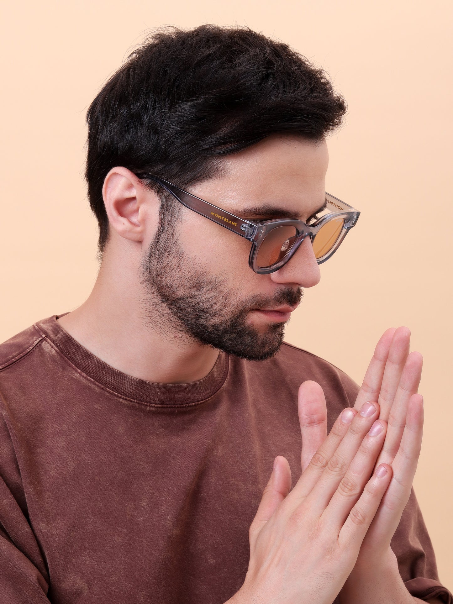 Frosted Caramel Sunglasses