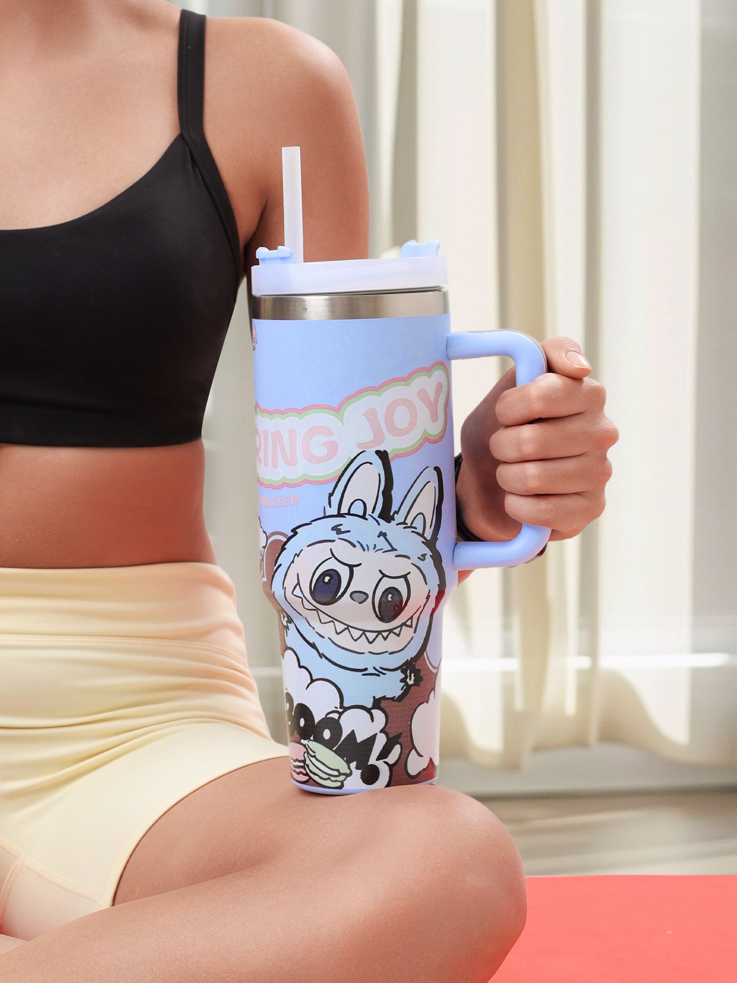 LABUBU “Bringing Joy” Sky  Sipper