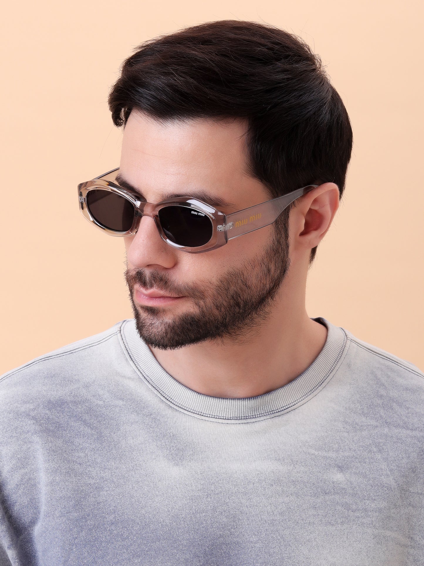 Crystal Cat-Eye Sunglasses