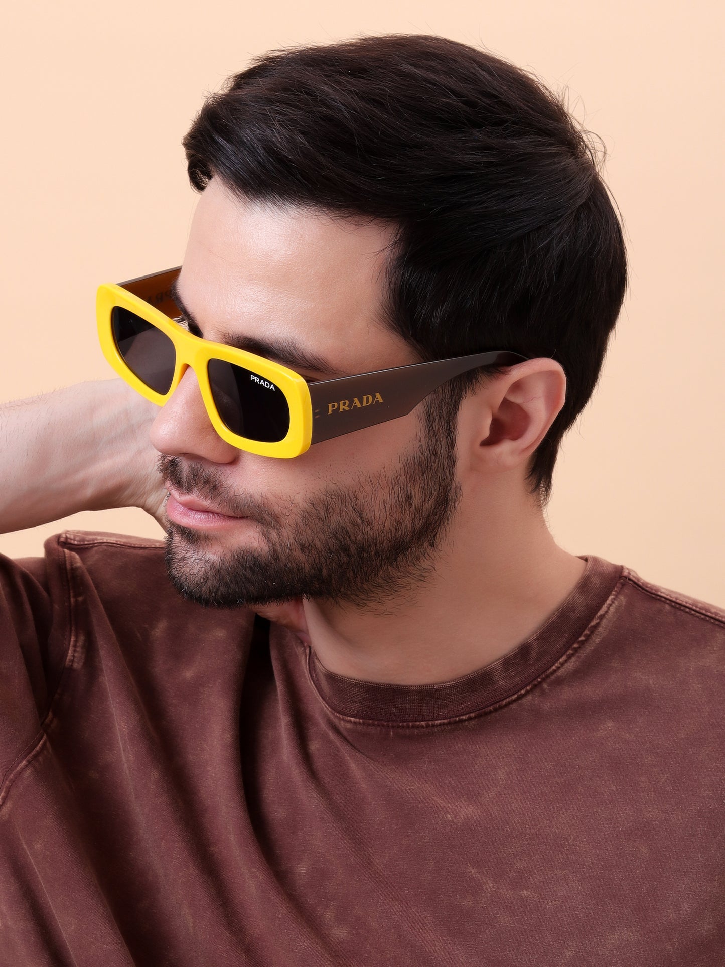 Bold Rectangular Sunglasses