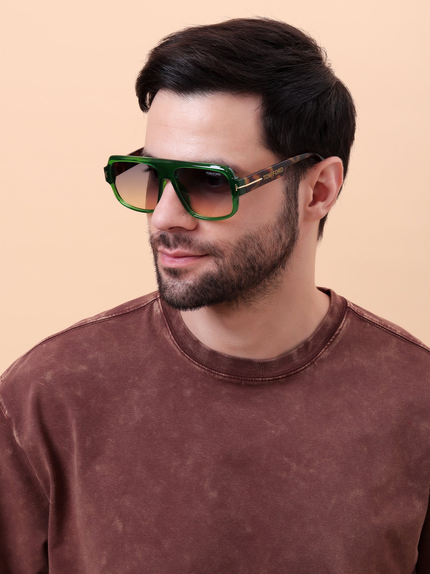 Emerald Fade Navigator Sunglasses