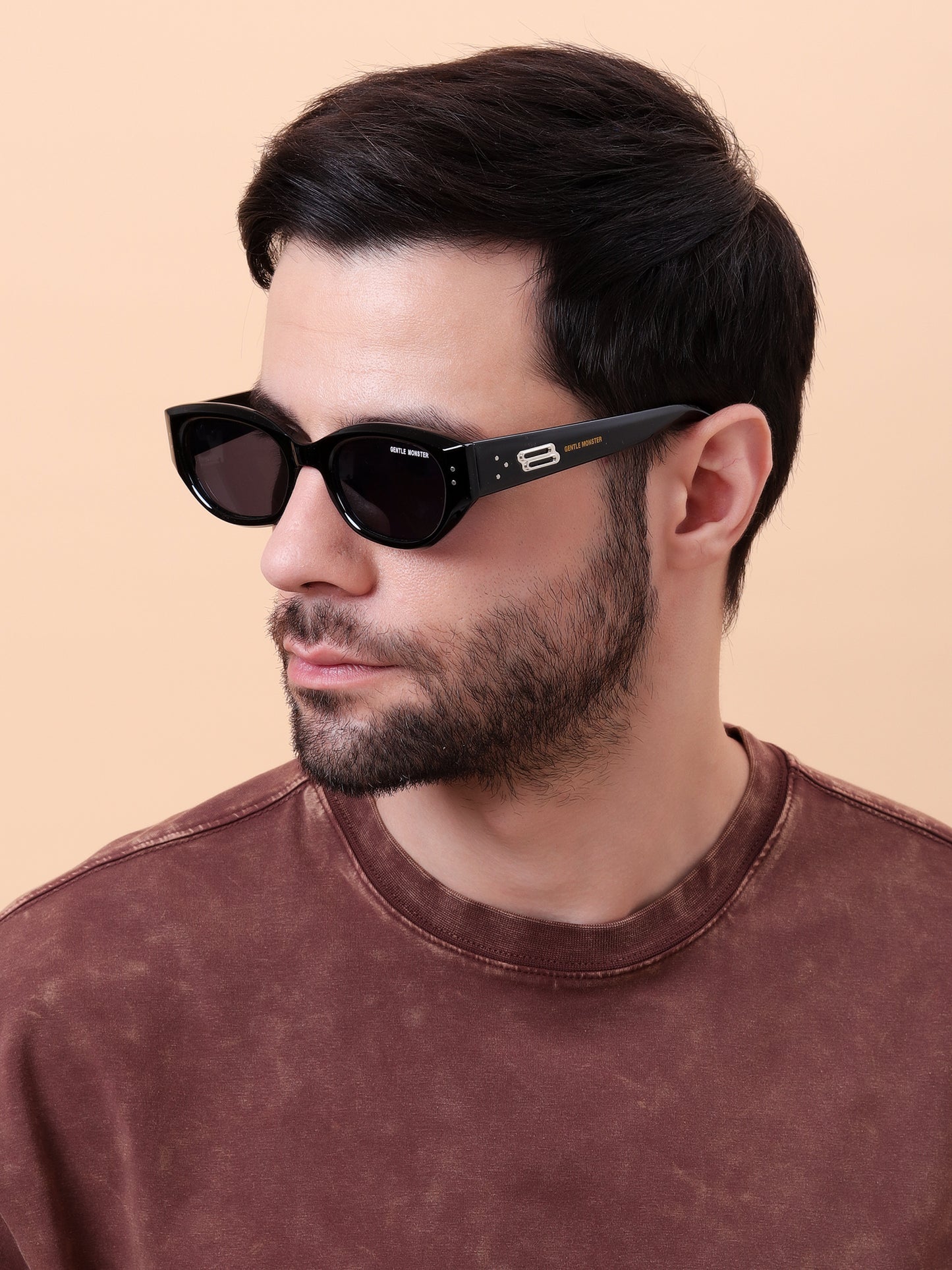 Black Cat-Eye Sunglasses