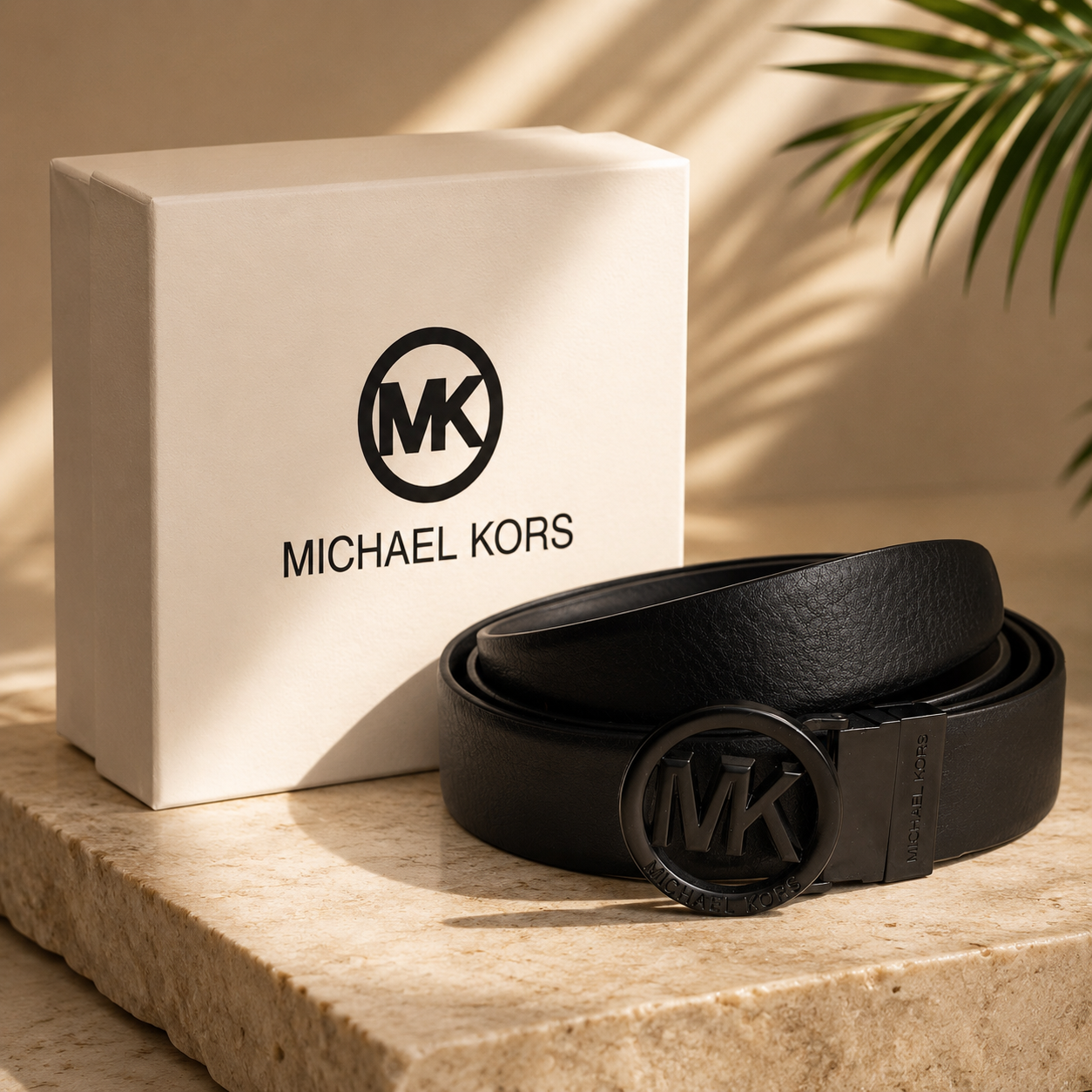 Circle Monogram Belt