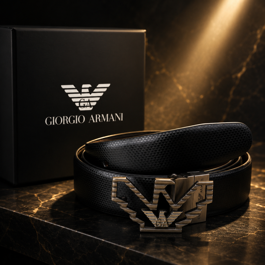 Sculpted Eagle Buckle Belt