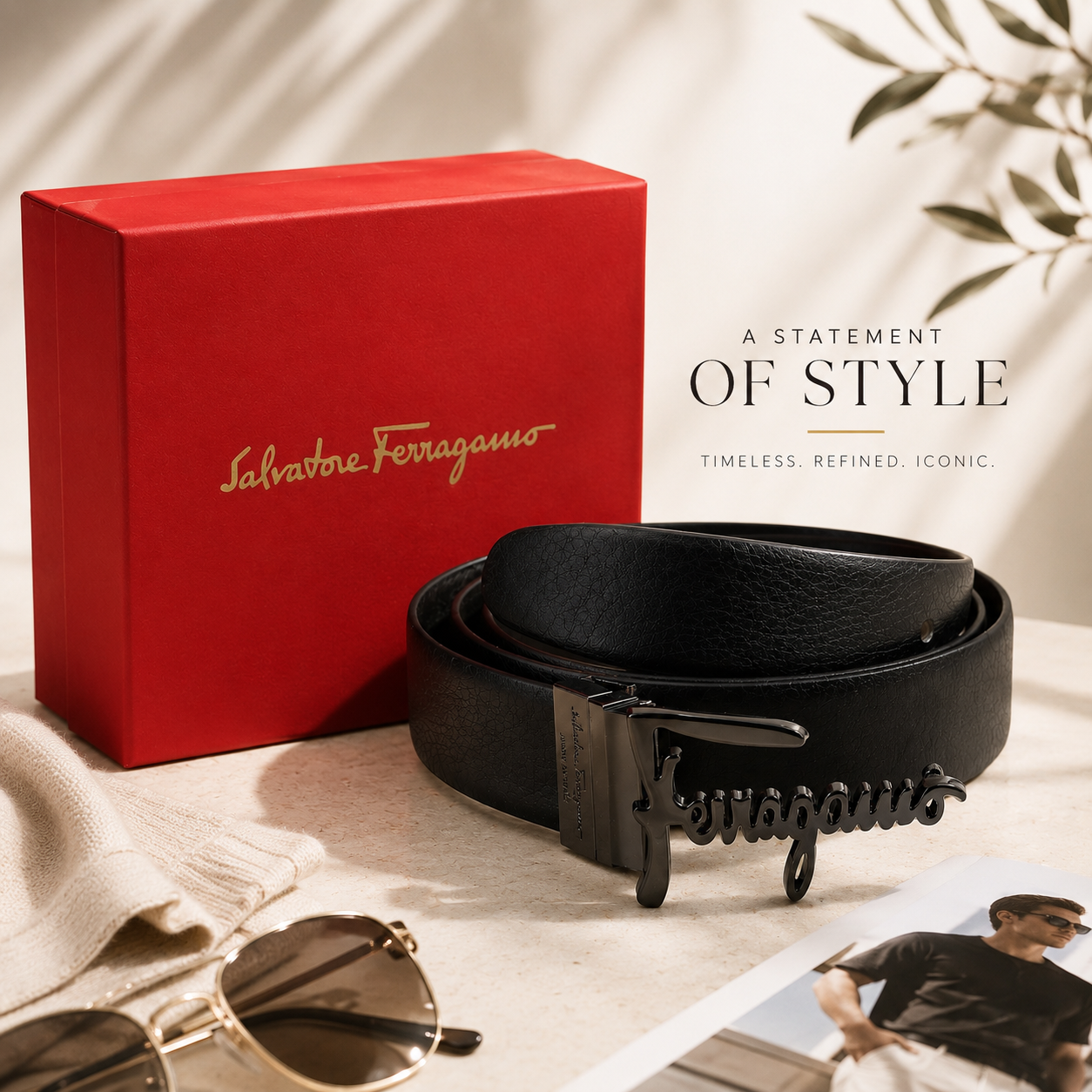 Script Lock Statement Belt