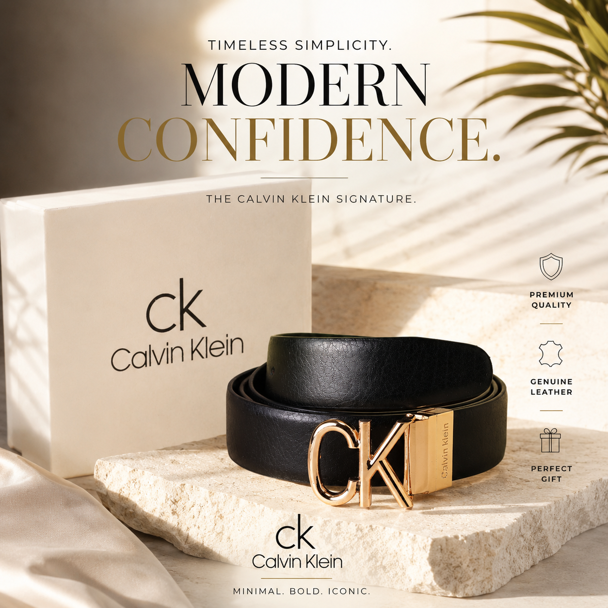 Contemporary Icon Luxe Belt