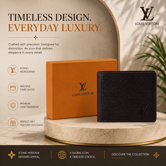 Rich Brown Textured Wallet