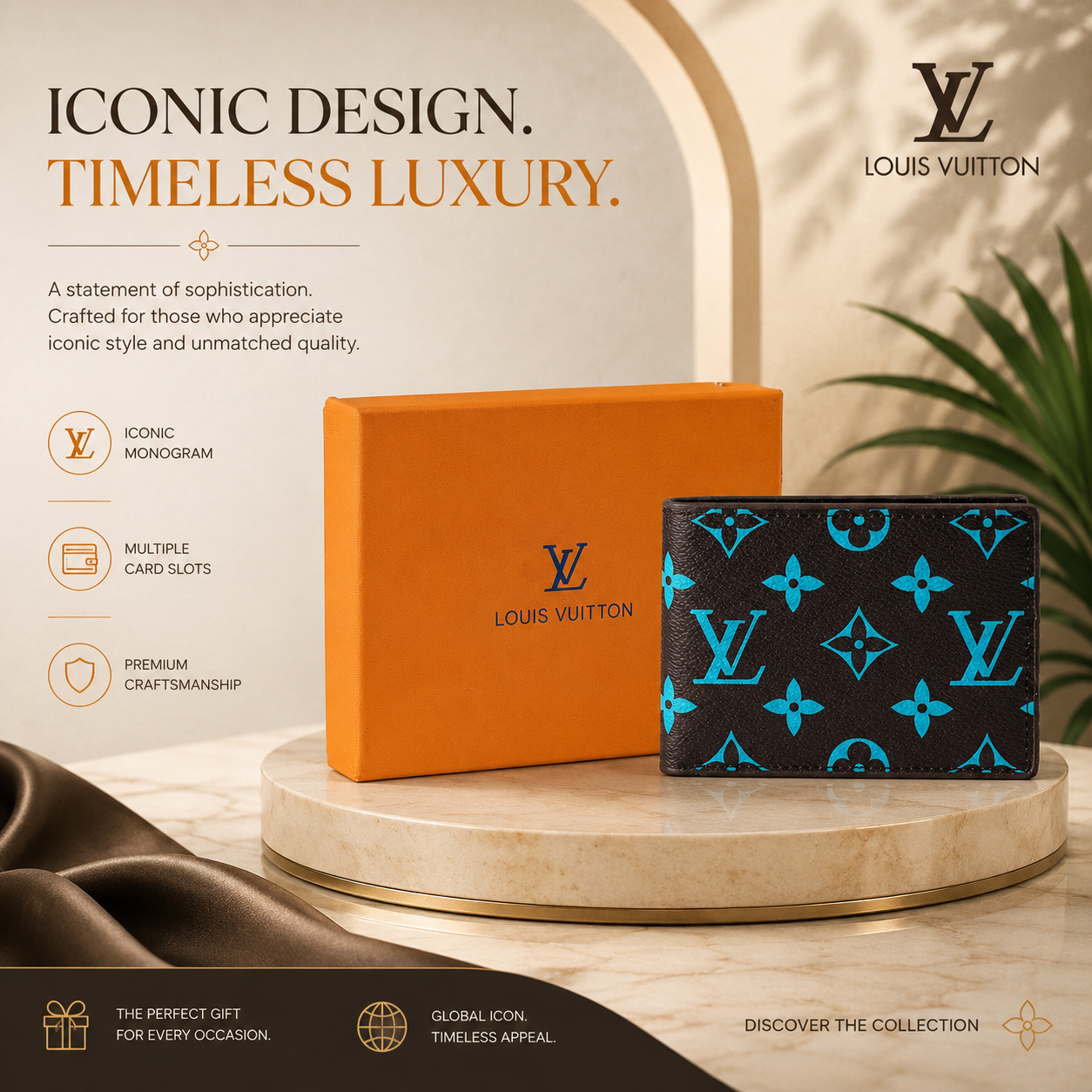Bold Graphic Pattern Wallet