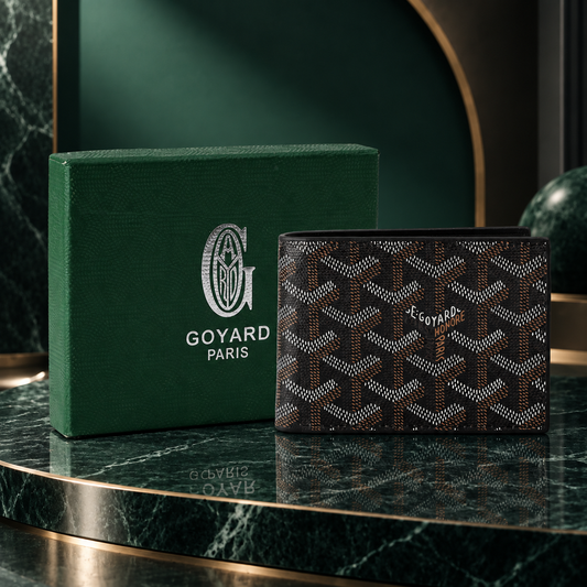 Midnight Monogram Bifold Wallet